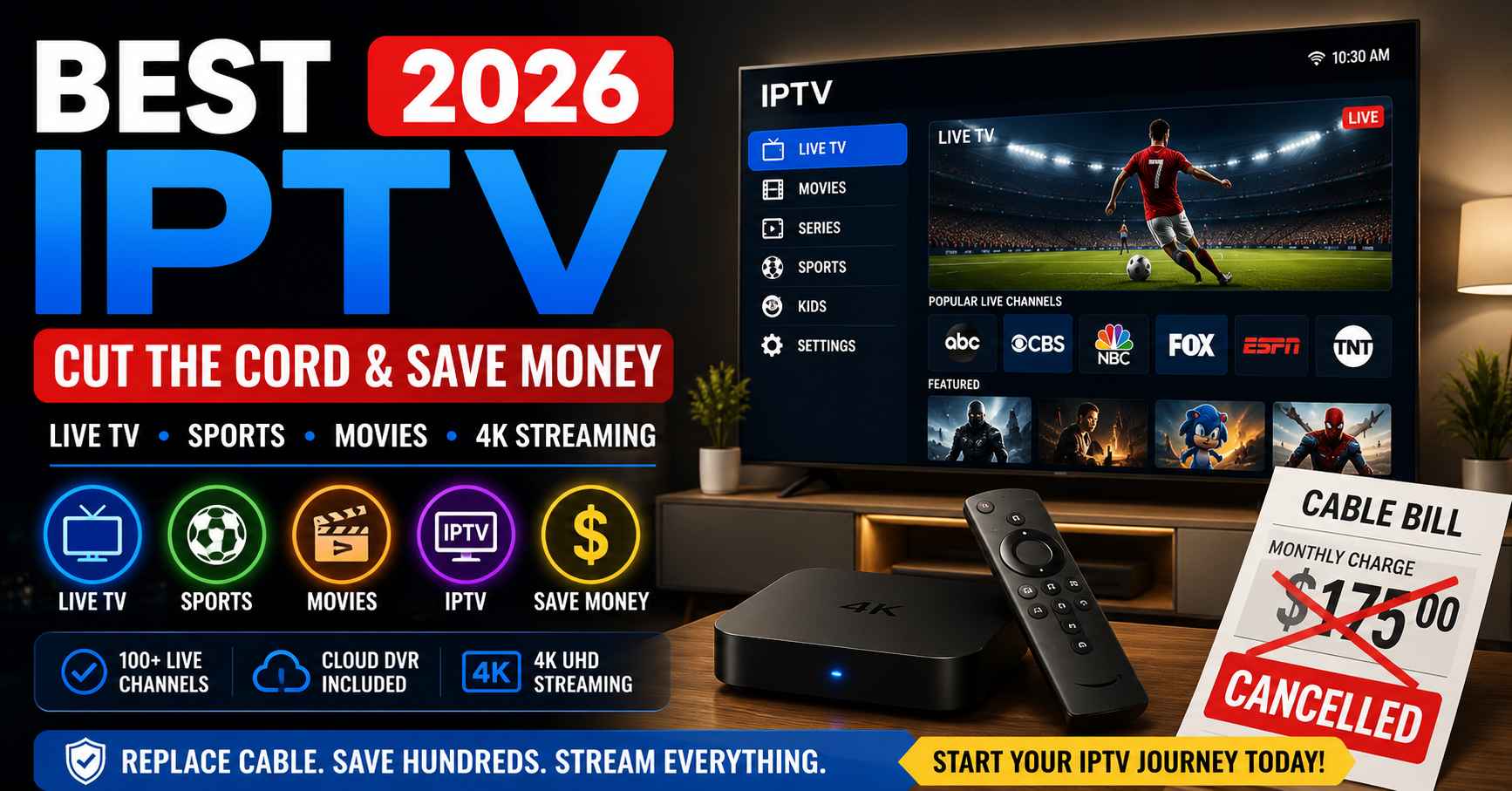 Best IPTV in 2026: Real Talk About Cutting Cable for Good This Time