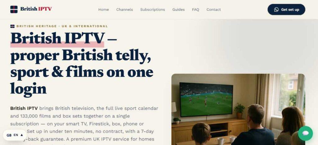 Best UK IPTV