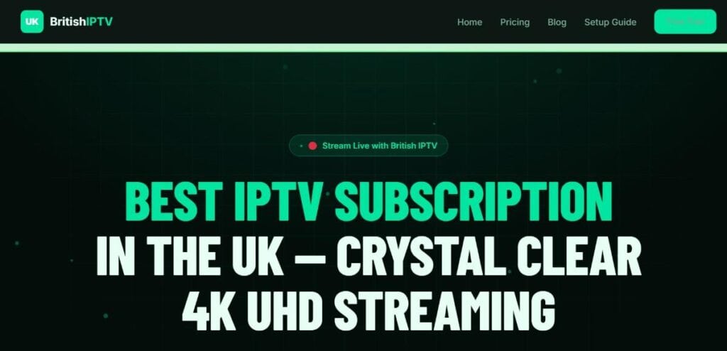 Best UK IPTV